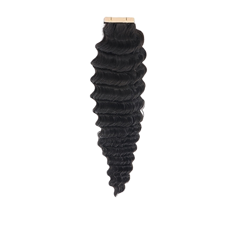 Tape in Raw Hair Cambodian Wavy Curl