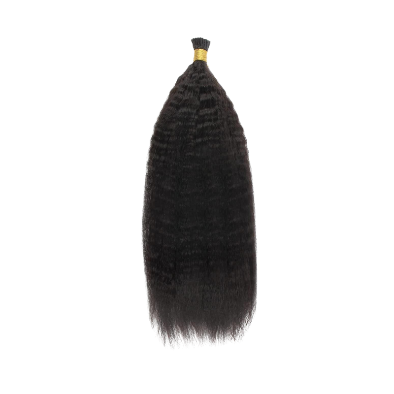 Raw Hair Burmese Kinky Straight I-Tip