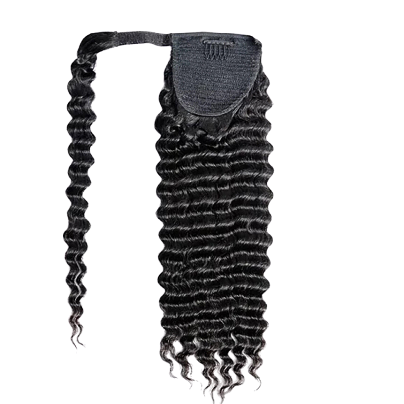 Ponytail Raw Hair Cambodian Wavy Curl