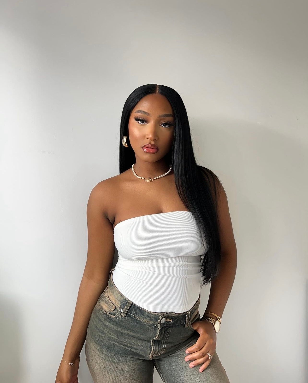Perruque Raw Hair Closure Wig 5x5 Vietnamese Straight