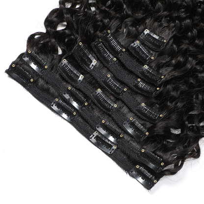 Extensions à clip Raw Hair Cambodian Wavy Curl