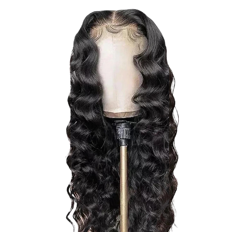 Perruque Raw Hair HD Lace Frontal 13x4 Cambodian Deep Wave Pure