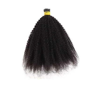 I-Tip Raw Hair Burmese Kinky Curl