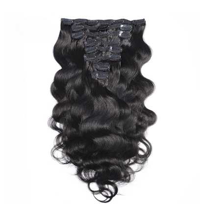 Extensions à clip Raw Hair Cambodian Deep Wave