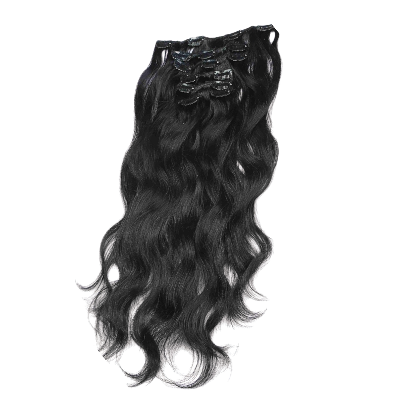 Extensions à clip Raw Hair Cambodian Natural Wave