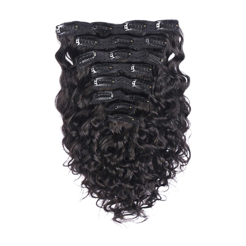 Extensions à clip Raw Hair Cambodian Wavy Curl