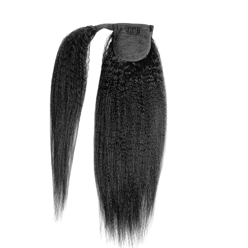 Ponytail Raw Hair Burmese Kinky Straight