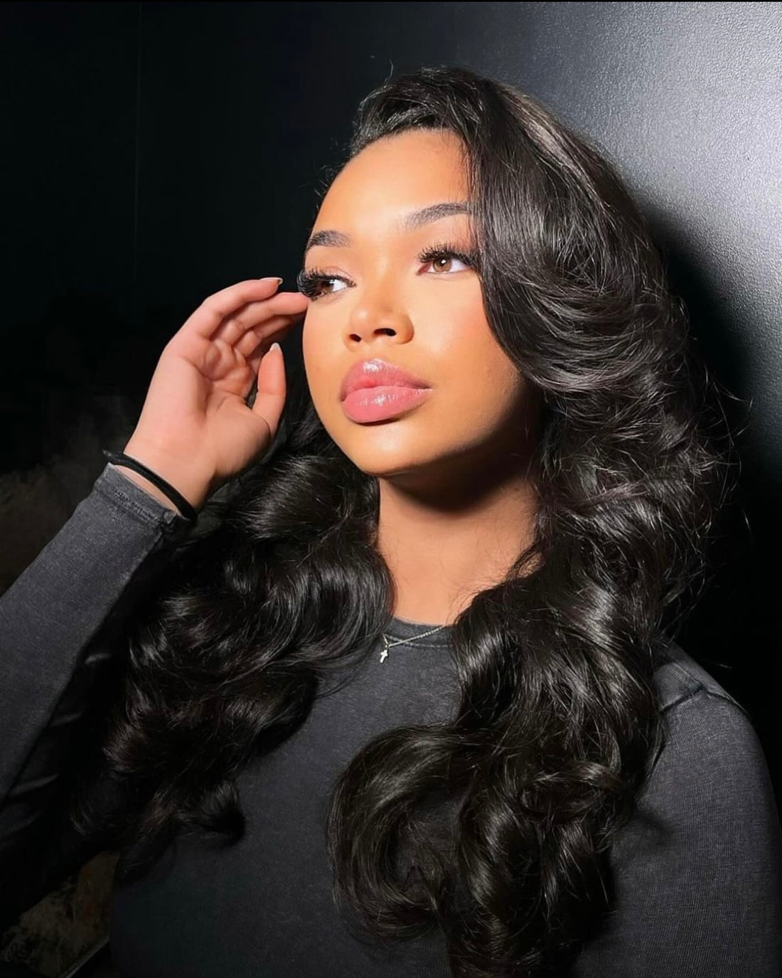 Raw Hair Cambodian Natural Wave U-part wig
