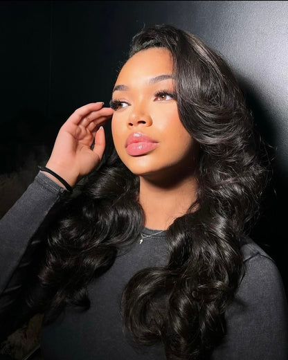 Raw Hair Cambodian Natural Wave U-part wig