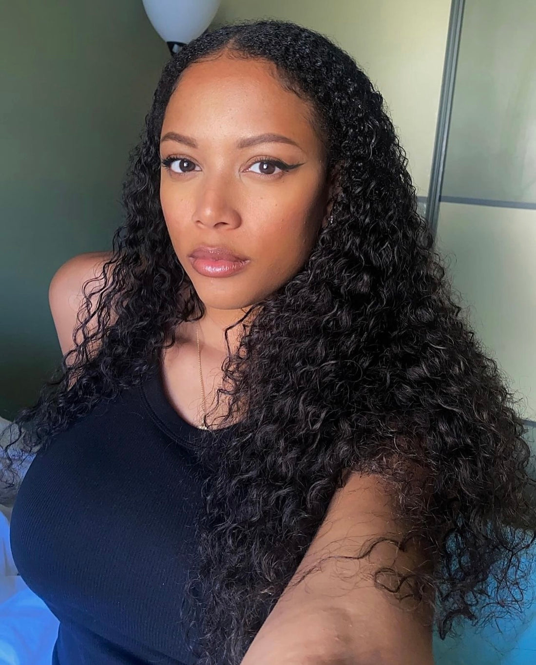 Raw Hair Burmese Curl U-part wig