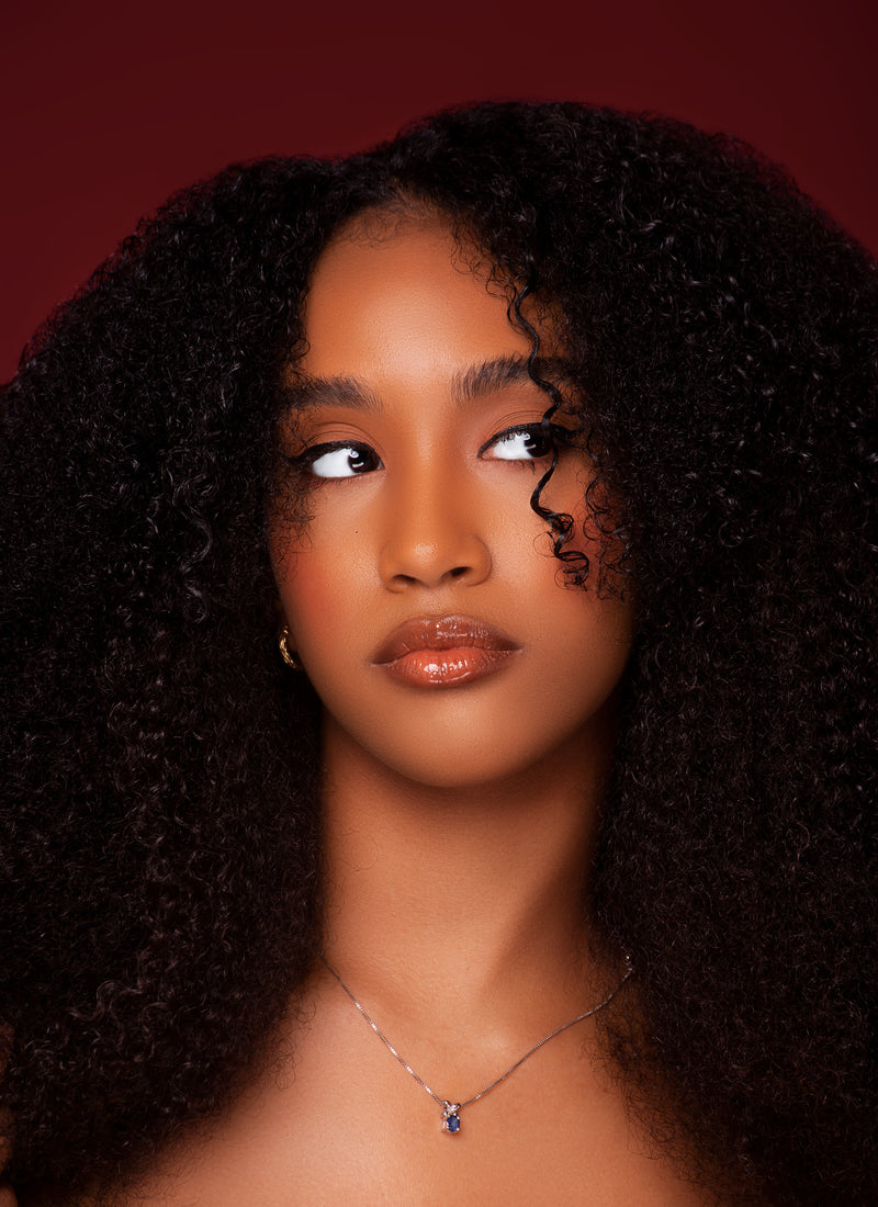 Raw Hair Burmese Kinky Curl Clip-in
