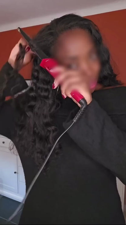Raw Hair Cambodian Deep Wave U-part wig